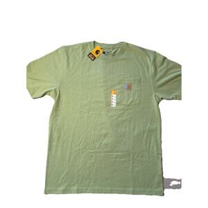 Carhartt Men’s Loose Relaxed Fit Short Sleeve Pocket T-shirt Size M Green NWT